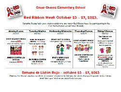 Red Ribbon Week clip art